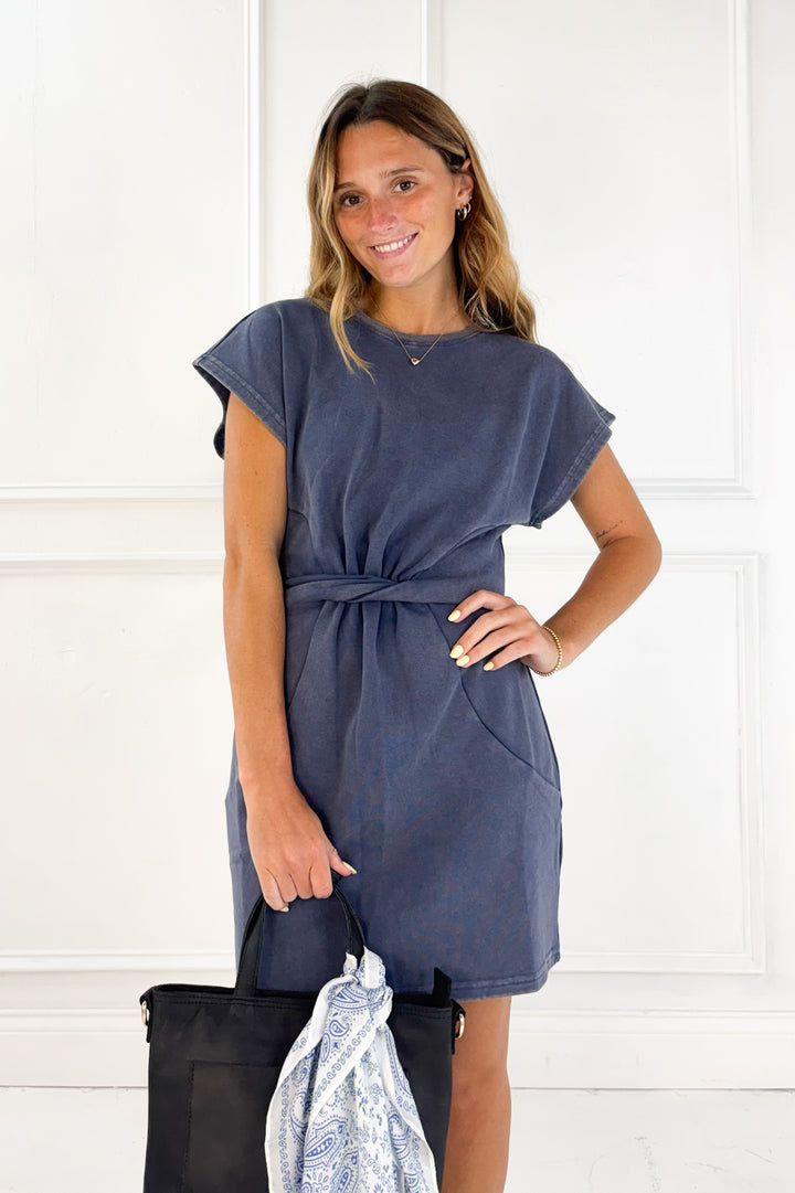 Easy Days Tie Waist Dress