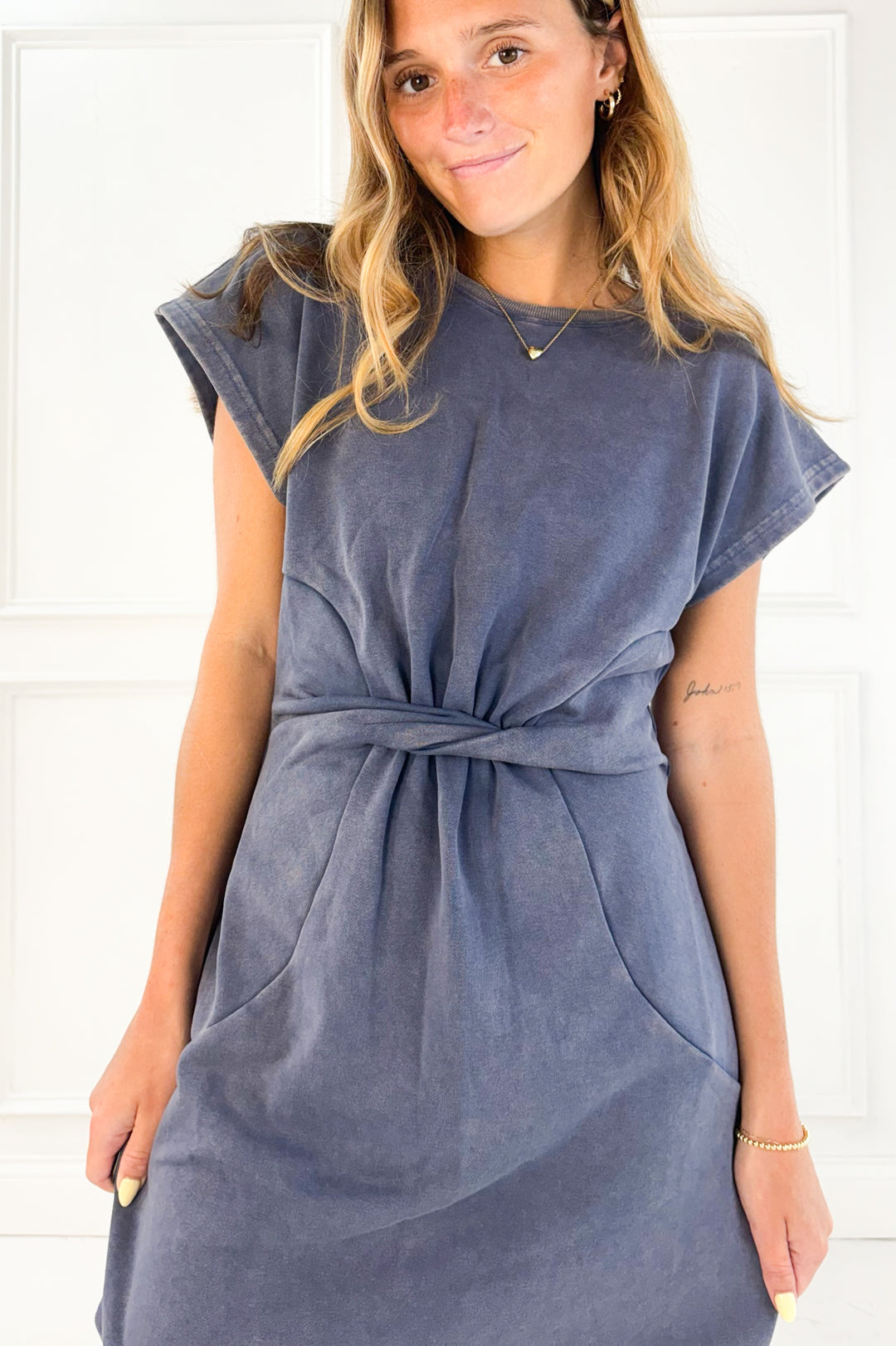 Easy Days Tie Waist Dress