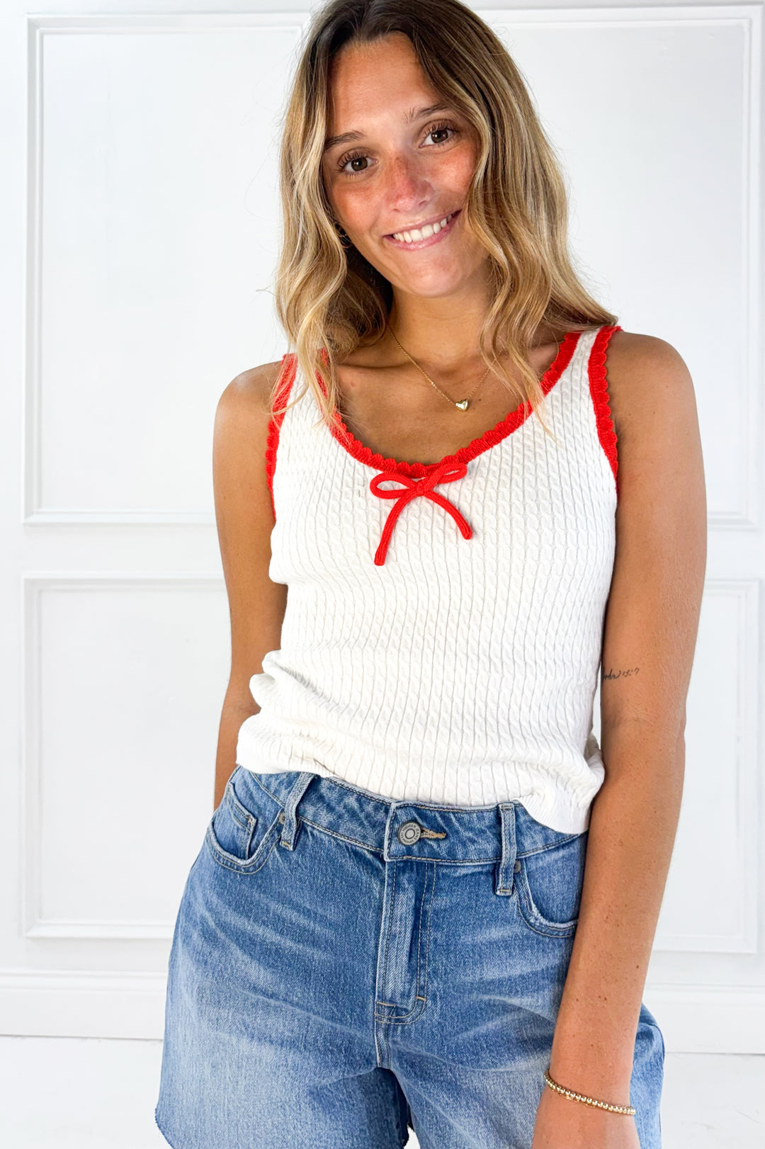 Sweet Bow Tank Top