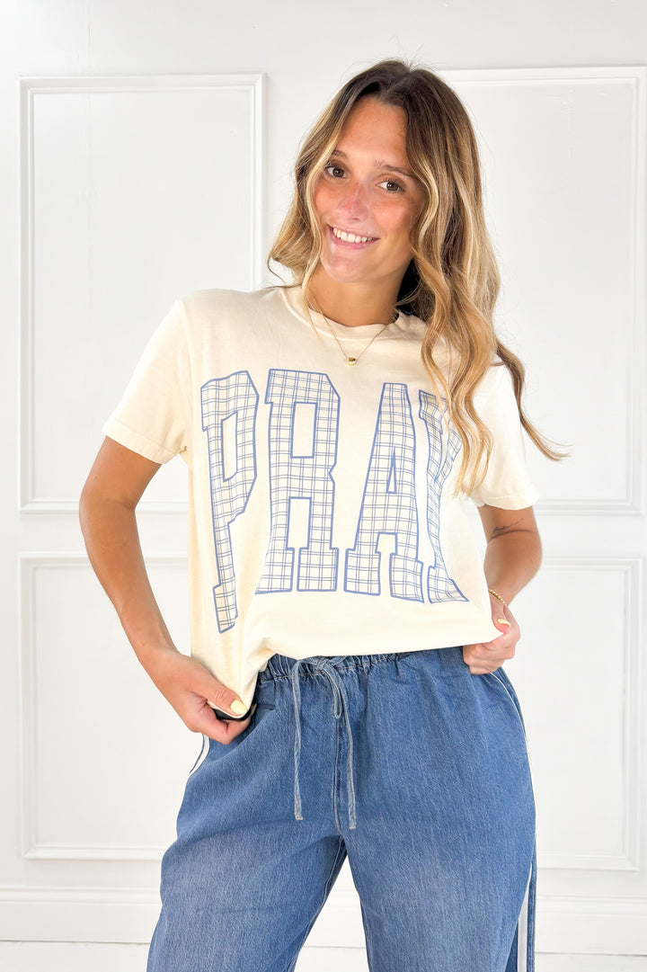 Plaid Play Graphic Tee