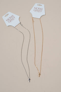 Classic Mini Cross Necklace
