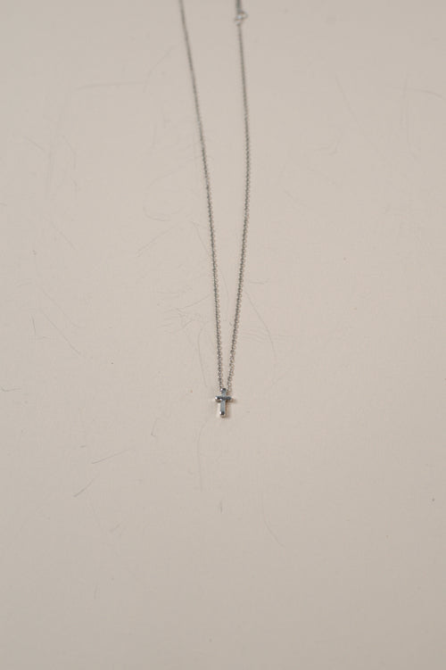 Classic Mini Cross Necklace