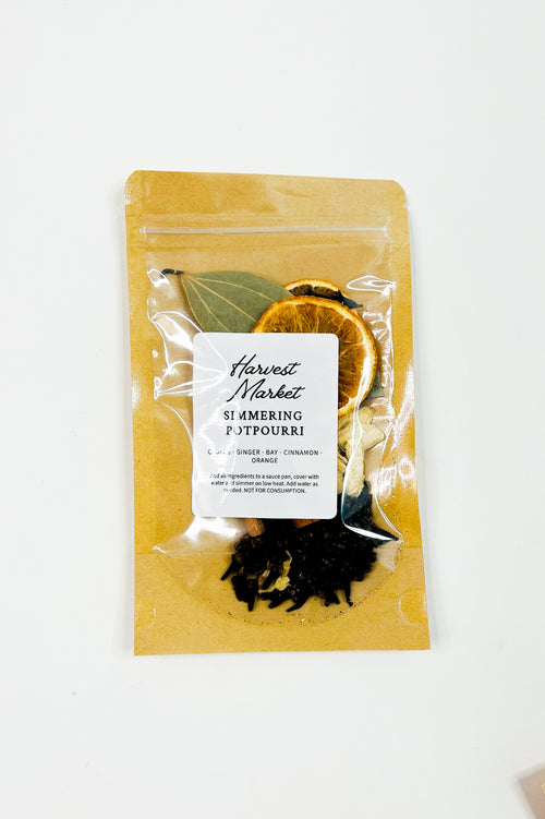 Harvest Market Simmering Potpourri Blend | Cozy Fall Home Fragrance