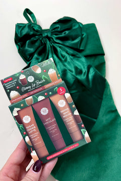 Ho Ho Holiday Natural Shea Butter Lip Balm Trio
