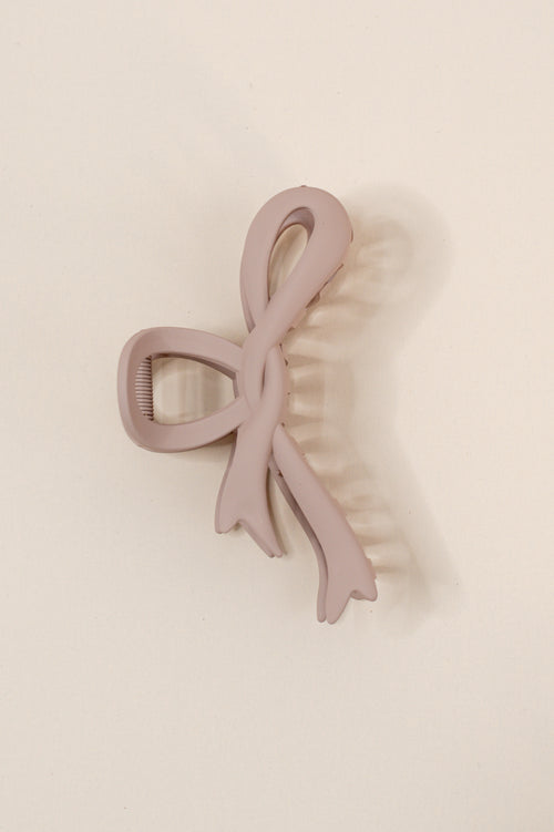 Jumbo Ribbon Bow Hair Claw Clip