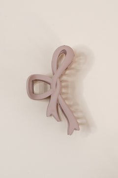 Jumbo Ribbon Bow Hair Claw Clip