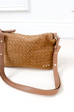 Suede Harper Hobo Shoulder Bag