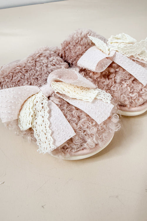 Sweet Dreams Bow Slippers