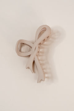 Jumbo Ribbon Bow Hair Claw Clip