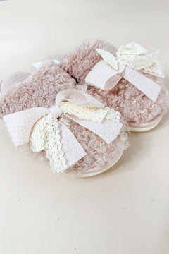 Sweet Dreams Bow Slippers