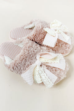 Sweet Dreams Bow Slippers