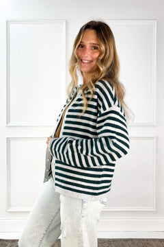 Dover Striped Cardigan