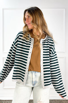 Dover Striped Cardigan