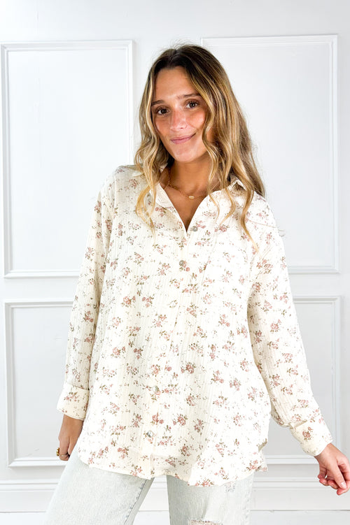 Sweetly Yours Floral Blouse