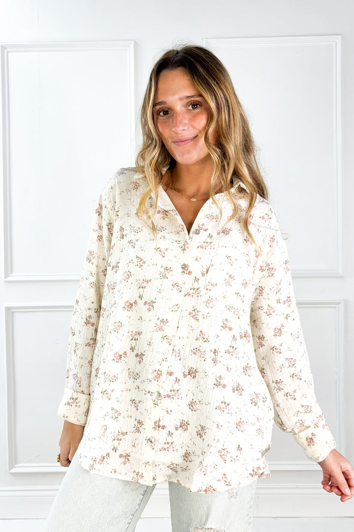 Sweetly Yours Floral Blouse