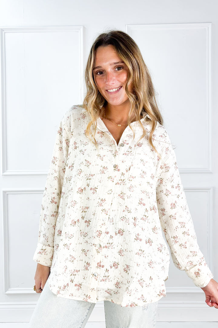 Sweetly Yours Floral Blouse