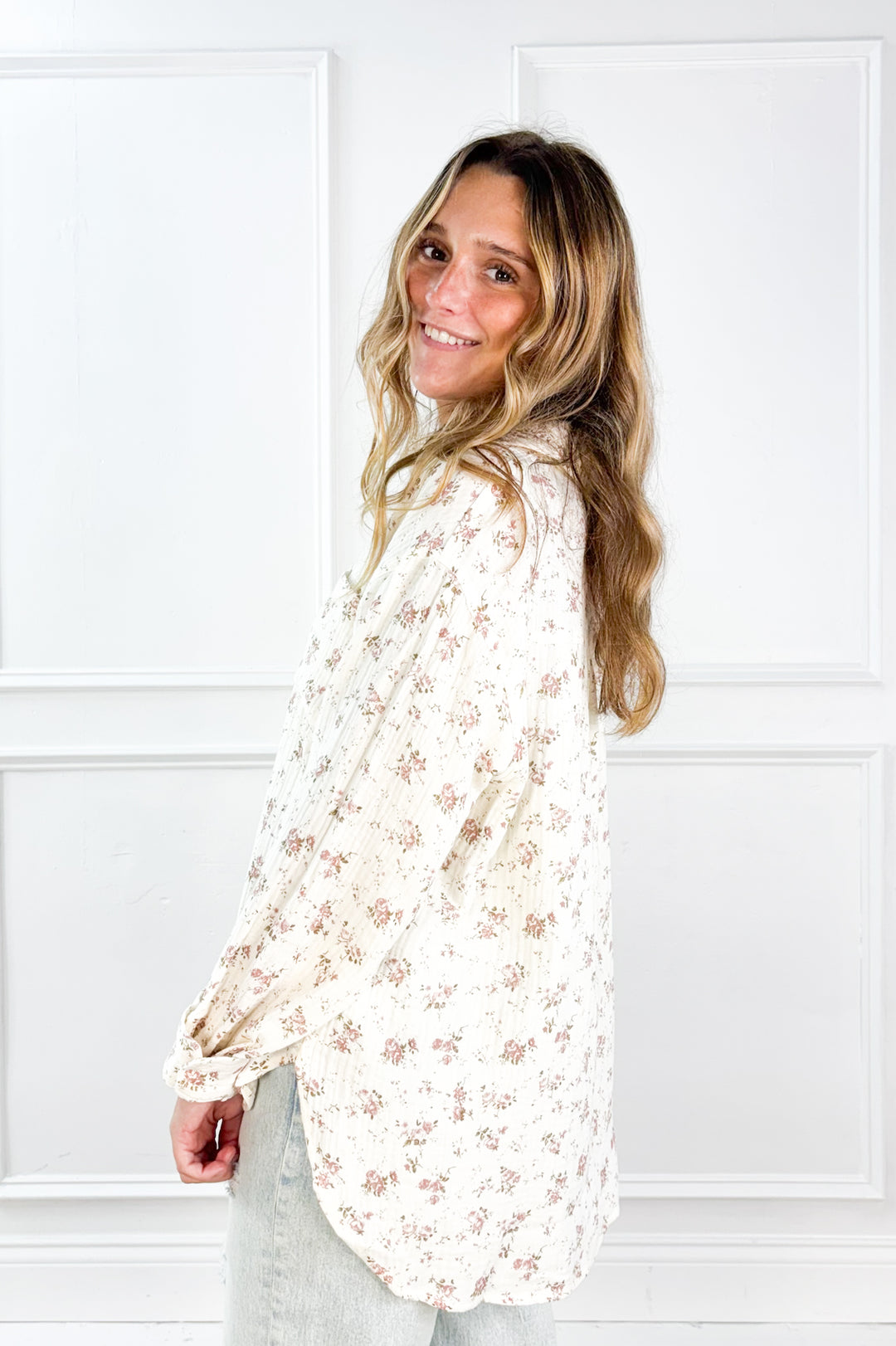 Sweetly Yours Floral Blouse