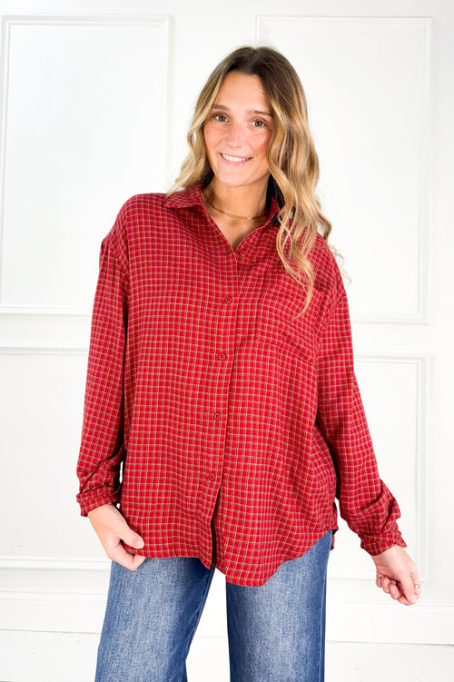 River Plaid Button Up by Z Supply