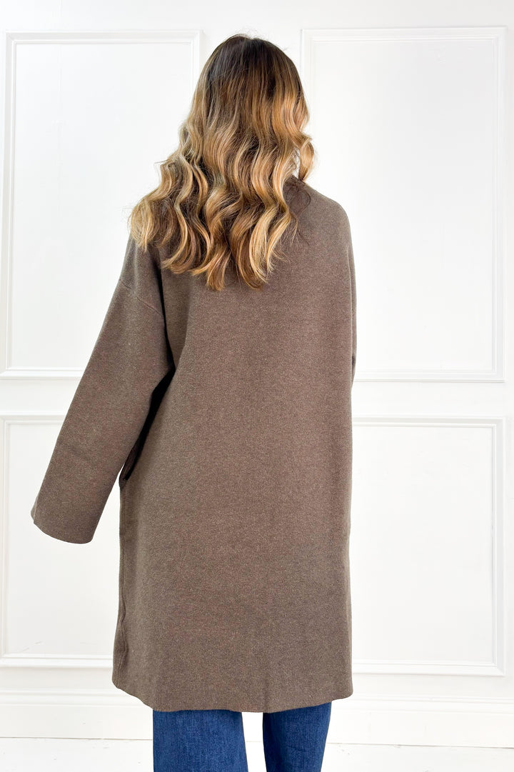 Open Front Sweater Coat