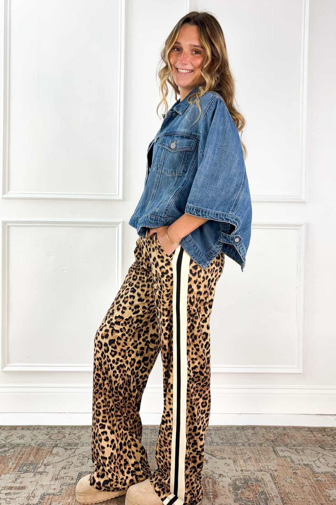 Wild Side Stripe Track Pants