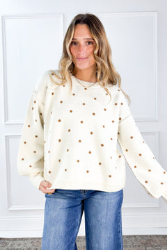 Perfectly Polka Dot Sweater