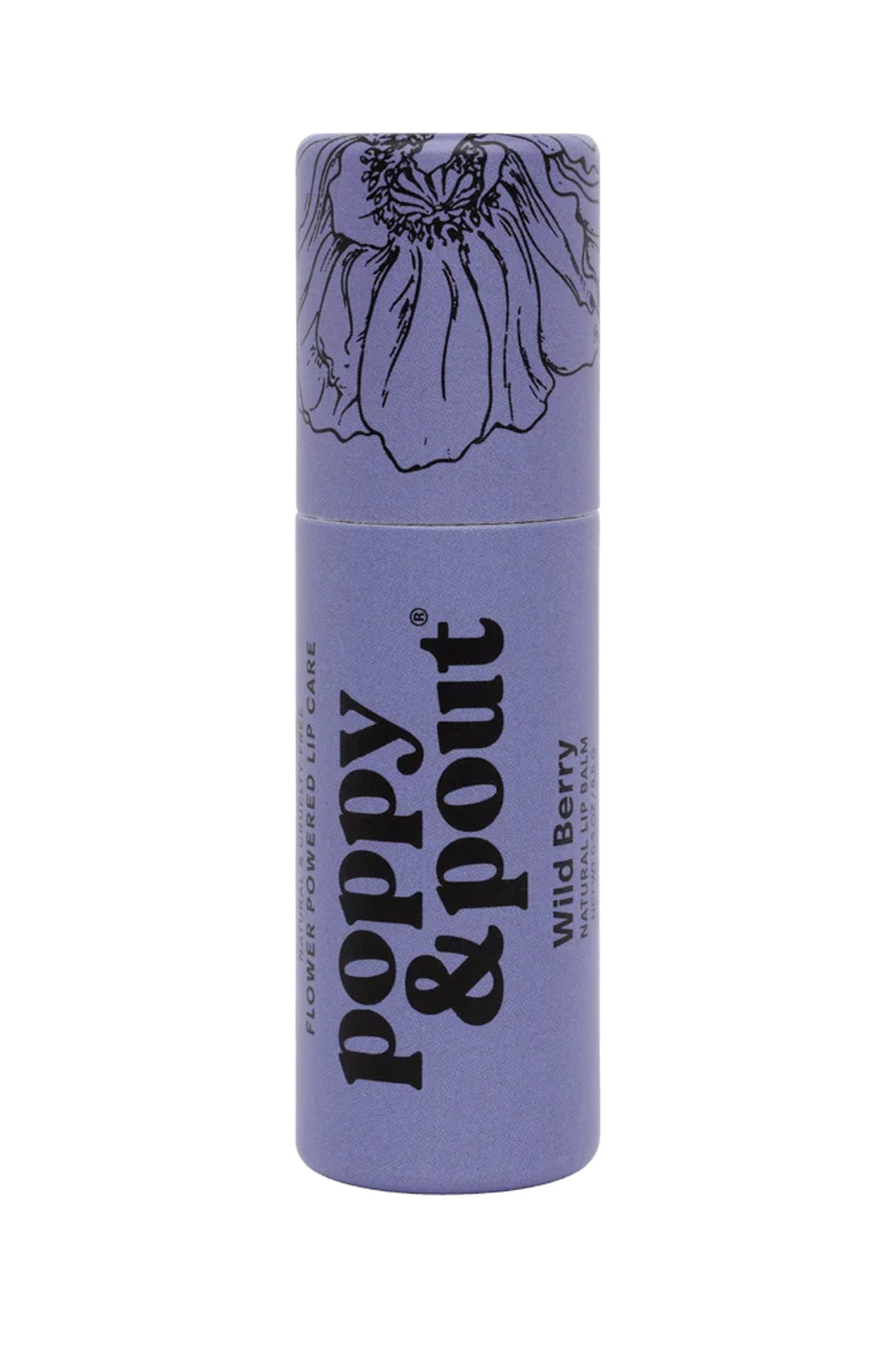 Poppy & Pout Wild Berry Lip Balm
