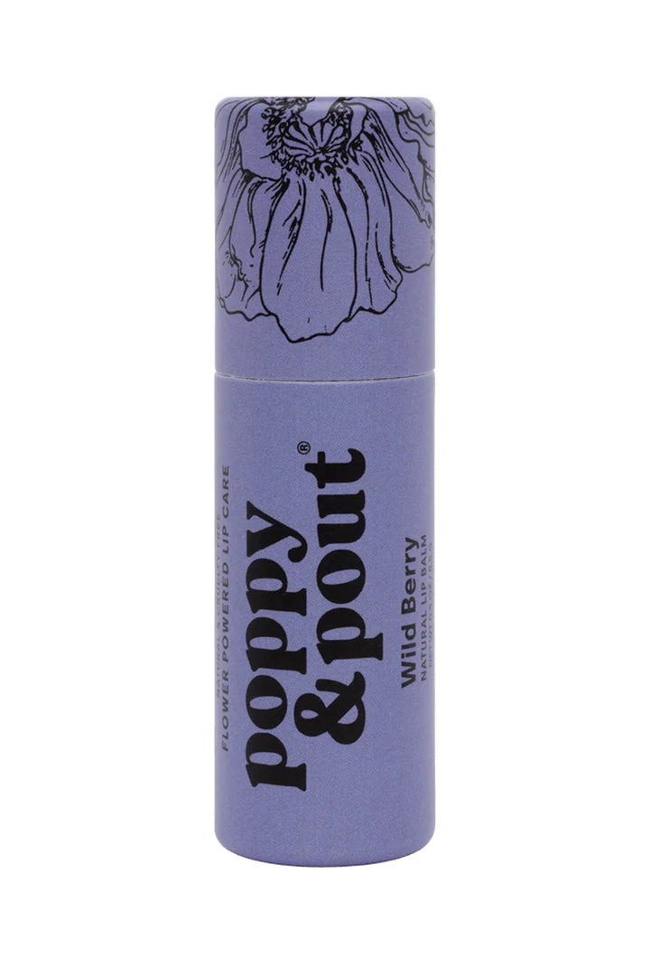 Poppy & Pout Wild Berry Lip Balm