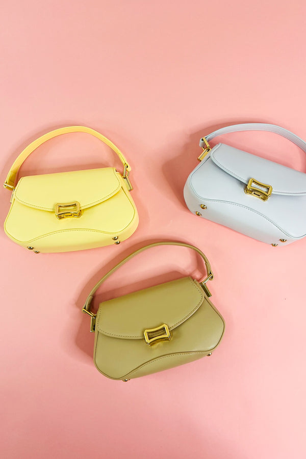 Sao Paulo Structured Crossbody w/ Lock Closure