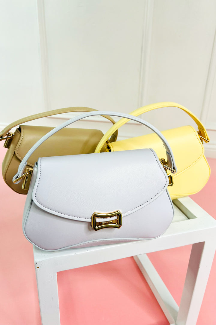 Sao Paulo Structured Crossbody w/ Lock Closure