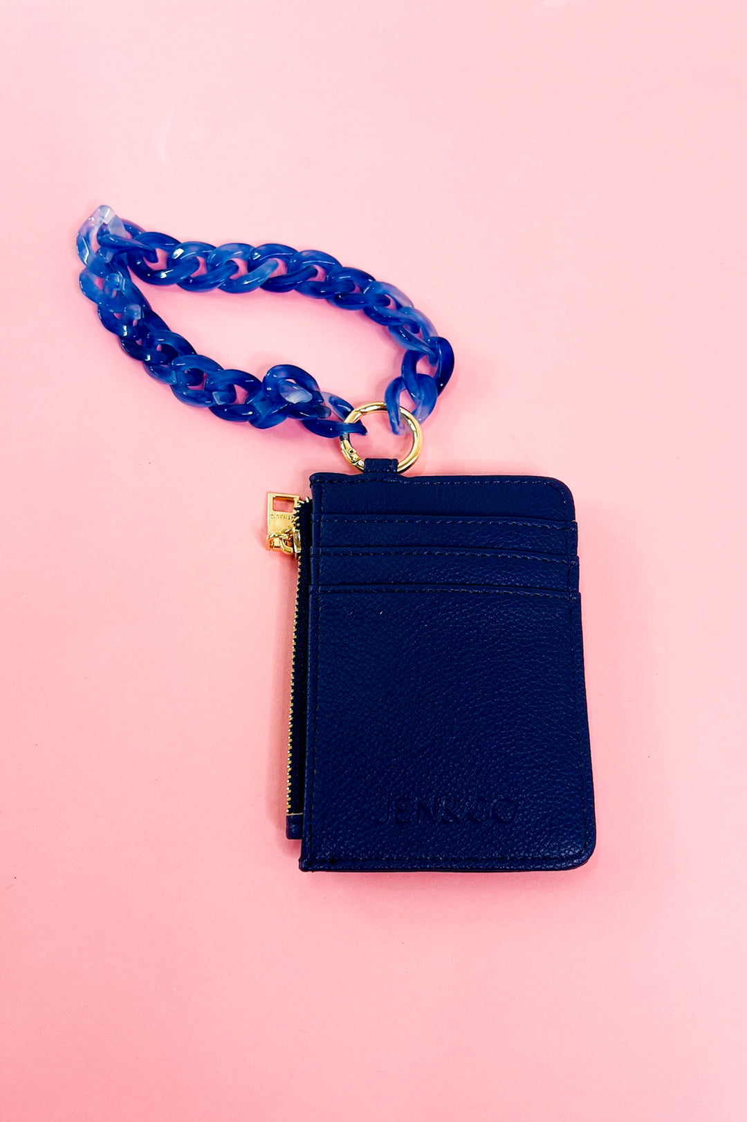Rhodes Quilted Wallet w/ Chain Bangle