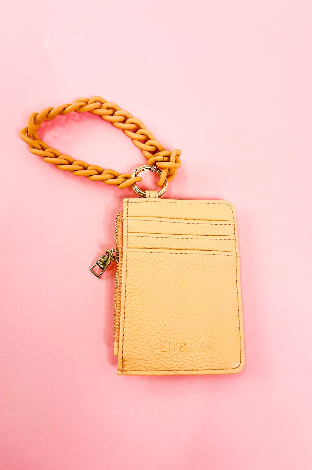 Rhodes Quilted Wallet w/ Chain Bangle