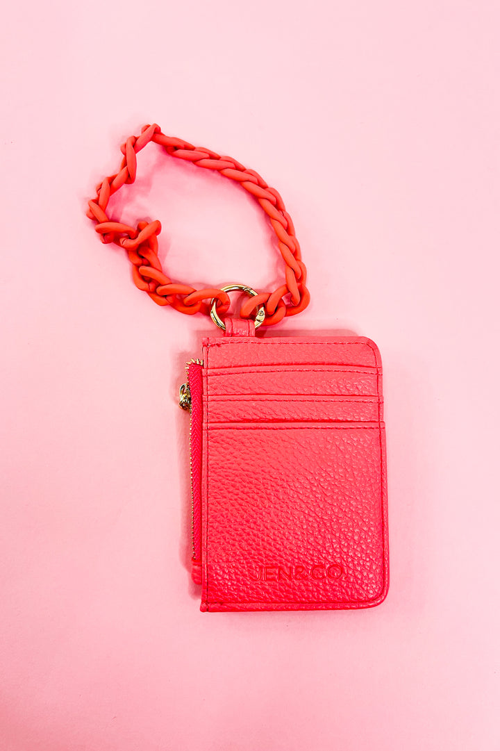 Rhodes Quilted Wallet w/ Chain Bangle