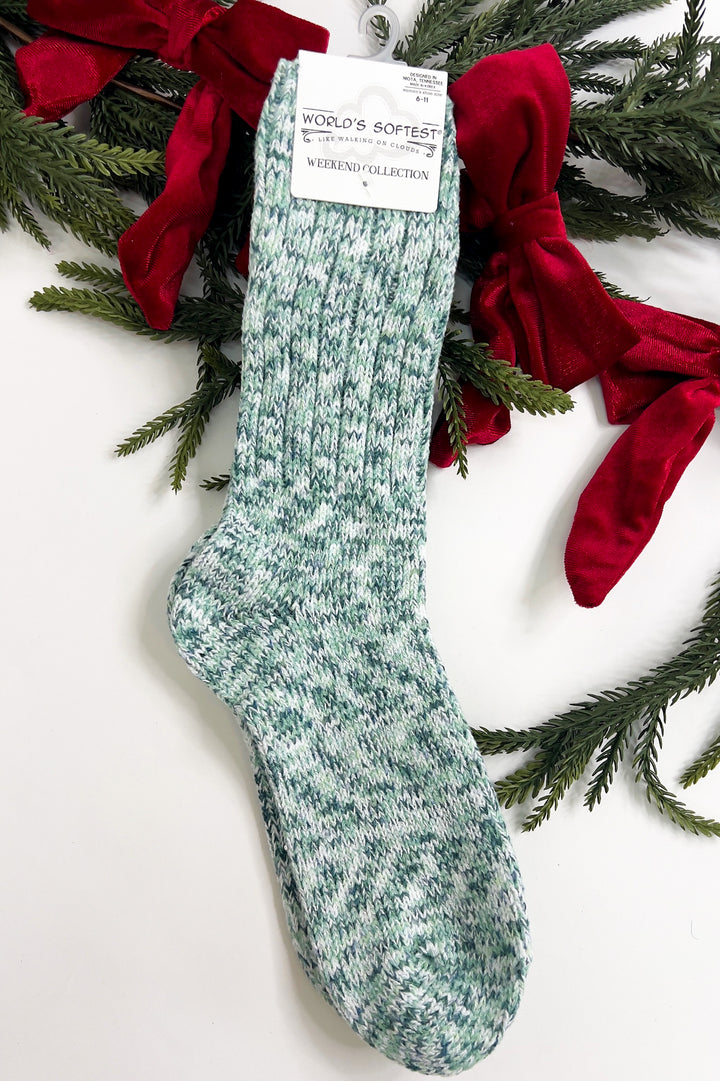 Holiday Ragg Crew Women’s Socks