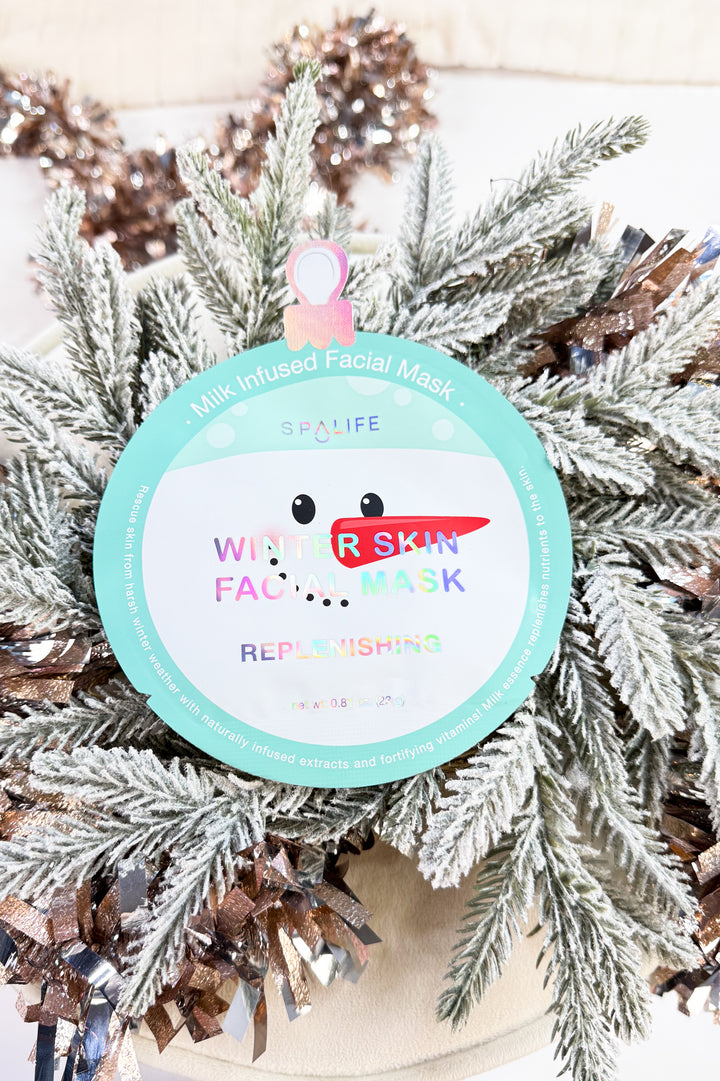 Christmas Holiday Winter Skin Soothing Facial Mask
