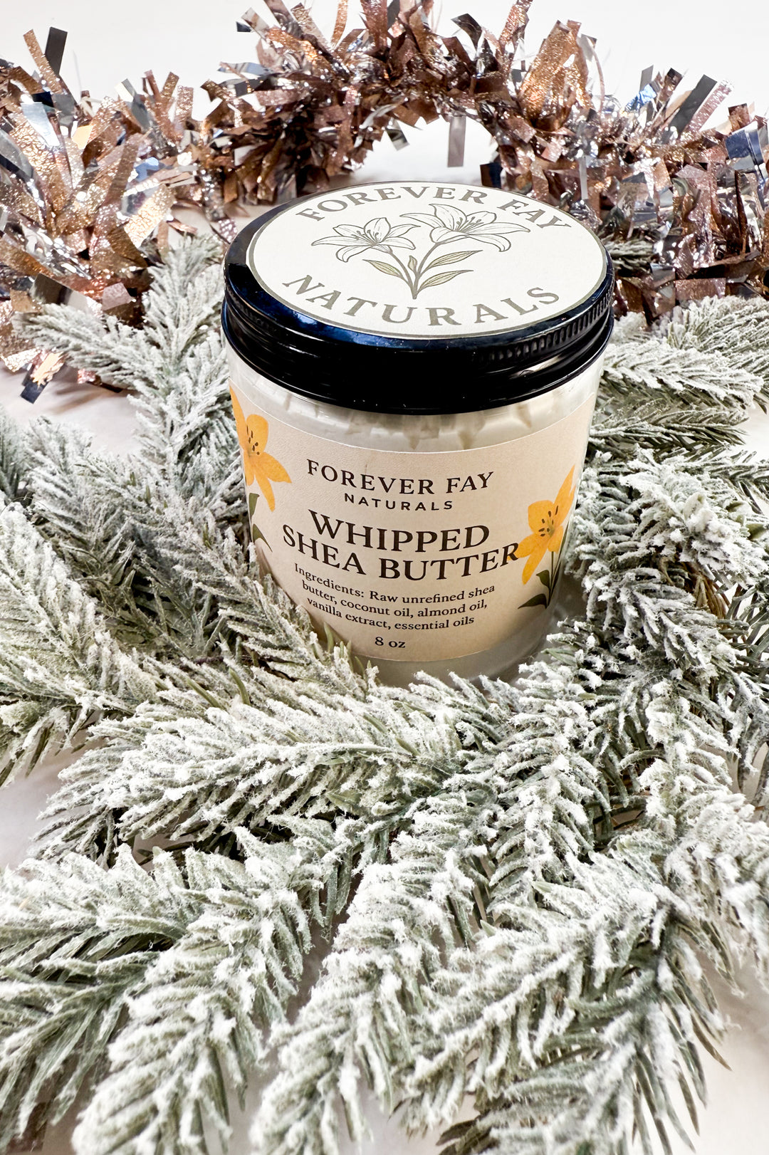 Forever Fay Naturals 8 Oz. Whipped Shea Butter