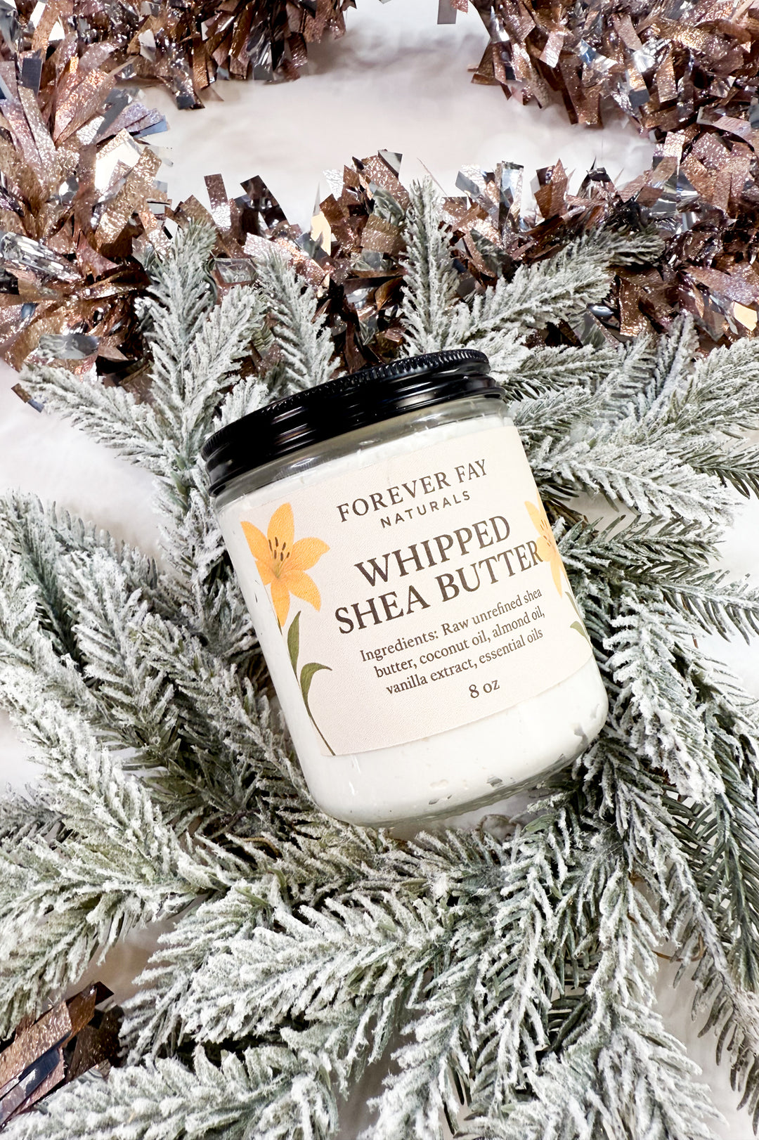 Forever Fay Naturals 8 Oz. Whipped Shea Butter