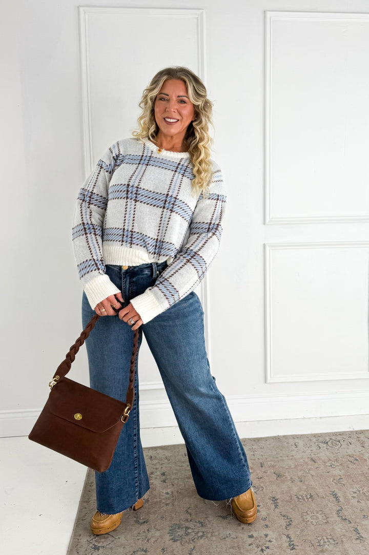 Z Supply Junction Plaid Sweater