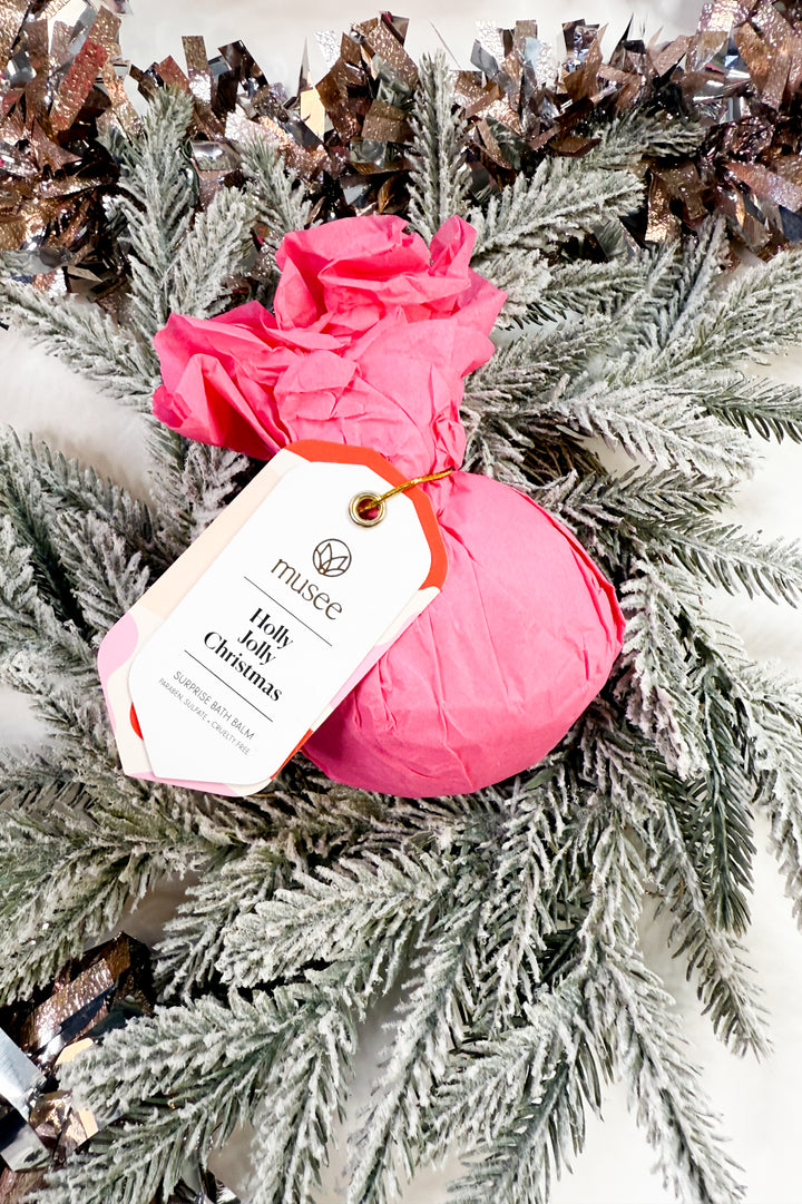 Holiday Bath Balm with Surprise Snowflake