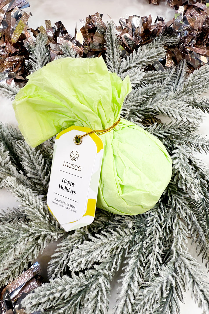 Holiday Bath Balm with Surprise Snowflake