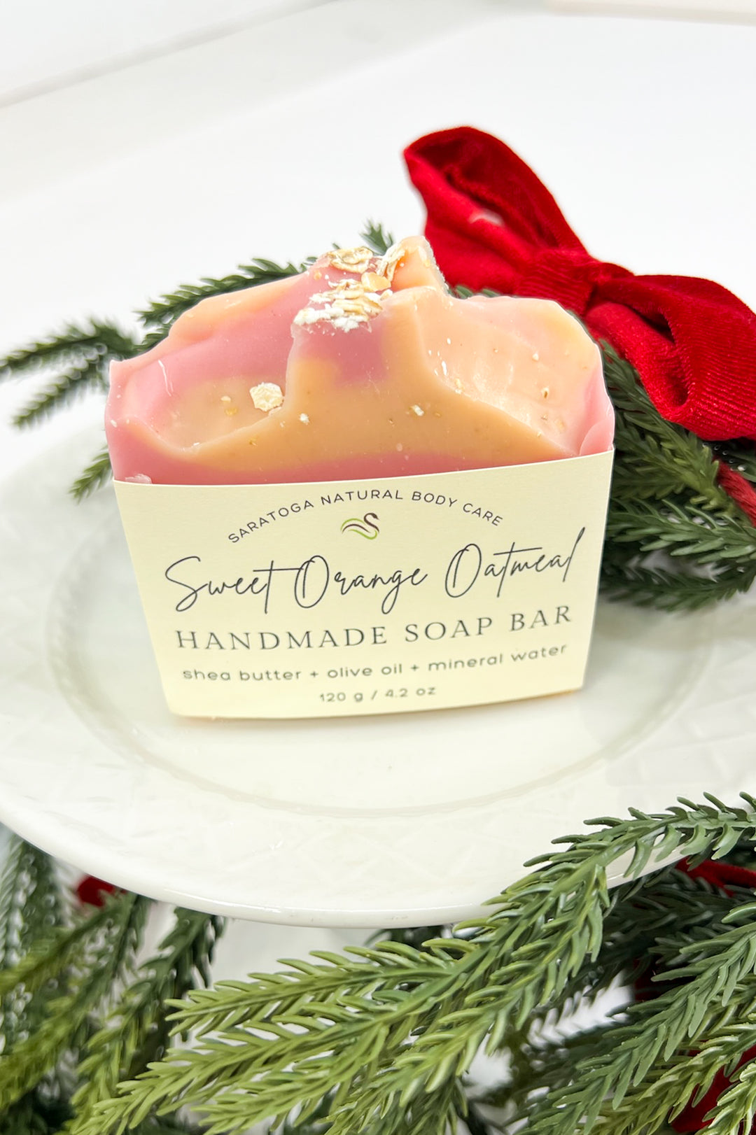 Sweet Orange Oatmeal Handmade Soap Bar