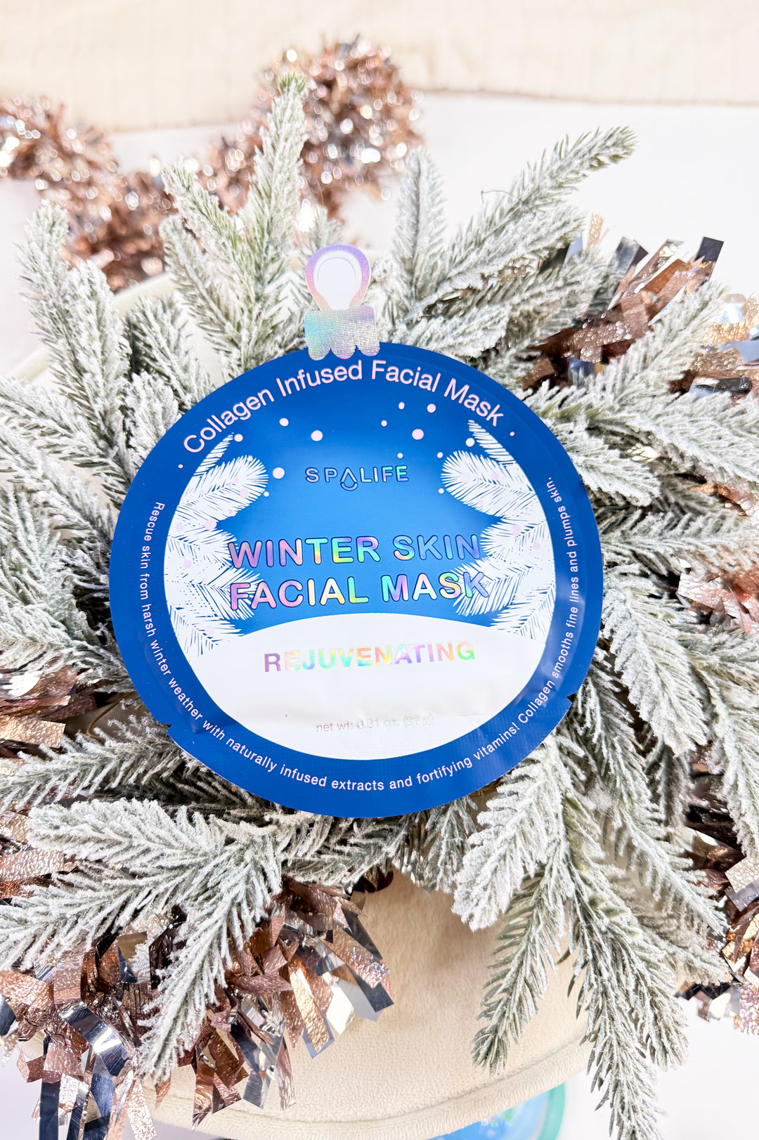 Christmas Holiday Winter Skin Soothing Facial Mask