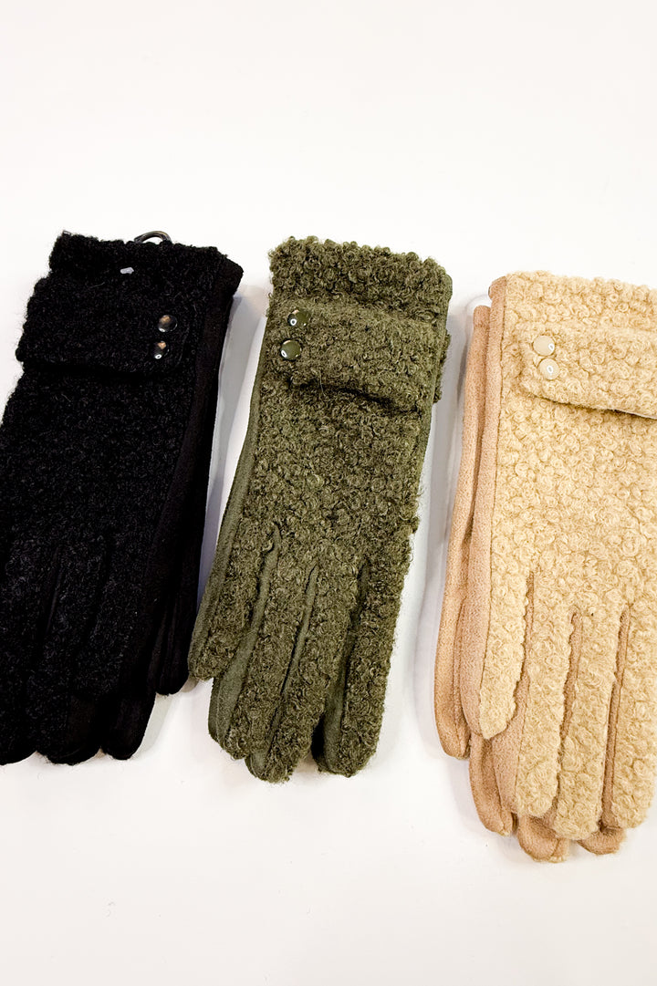 Teddy Sherpa Gloves