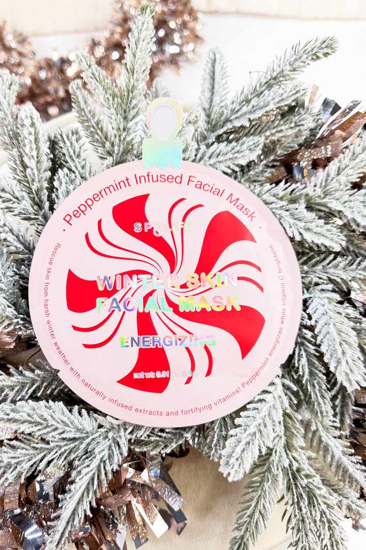 Christmas Holiday Winter Skin Soothing Facial Mask