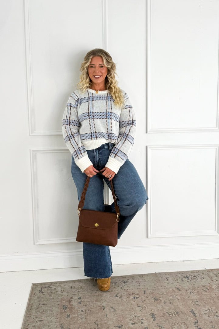 Z Supply Junction Plaid Sweater