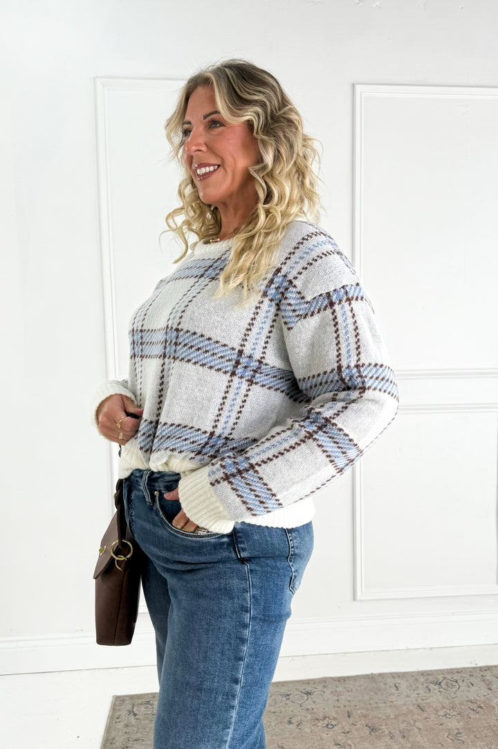 Z Supply Junction Plaid Sweater