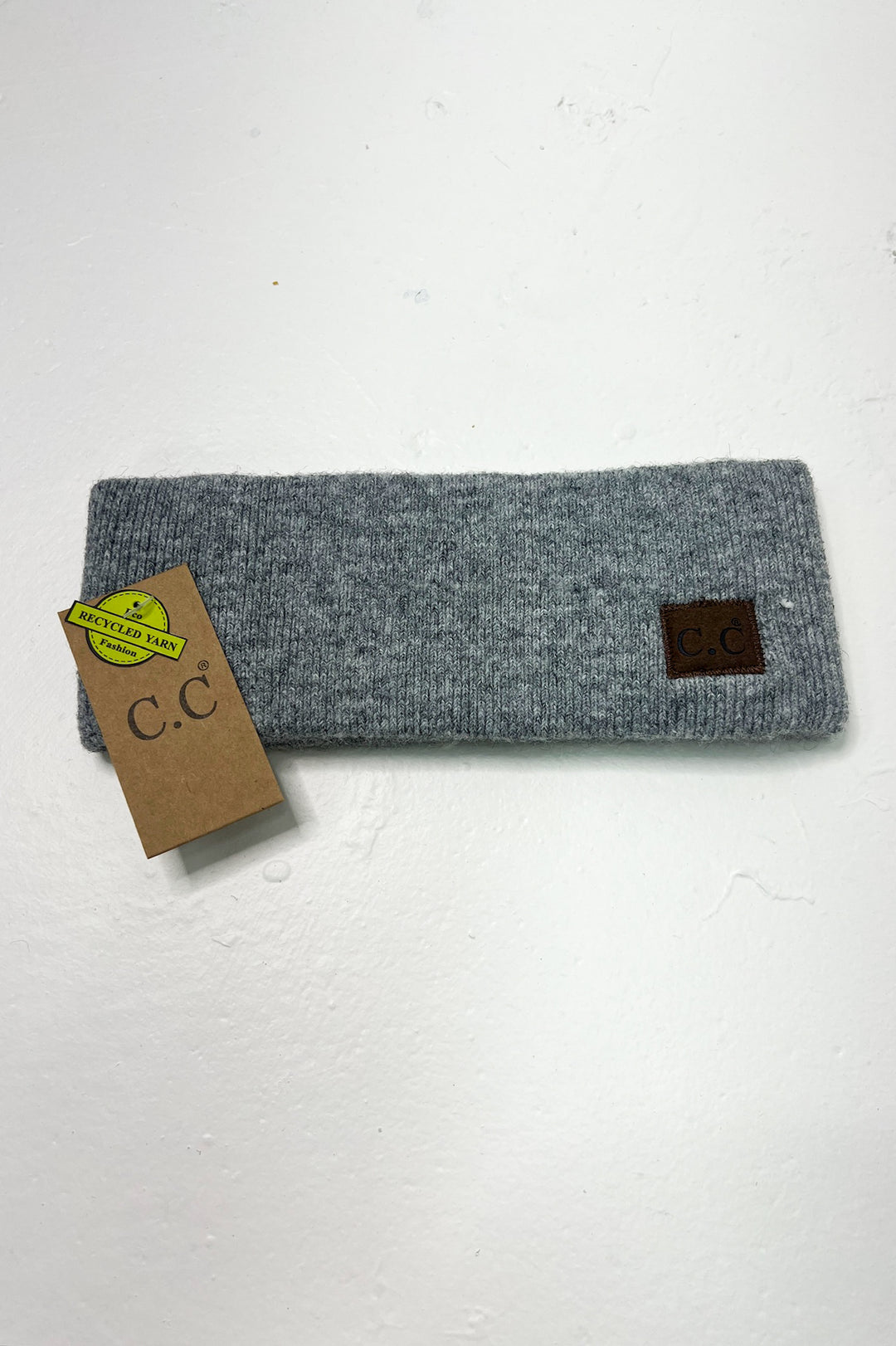 C.C Heather Knit Plain Head Wrap