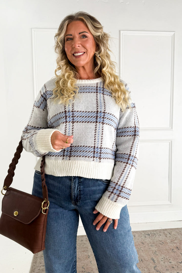 Z Supply Junction Plaid Sweater