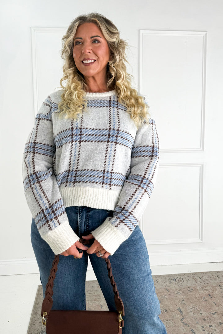 Z Supply Junction Plaid Sweater