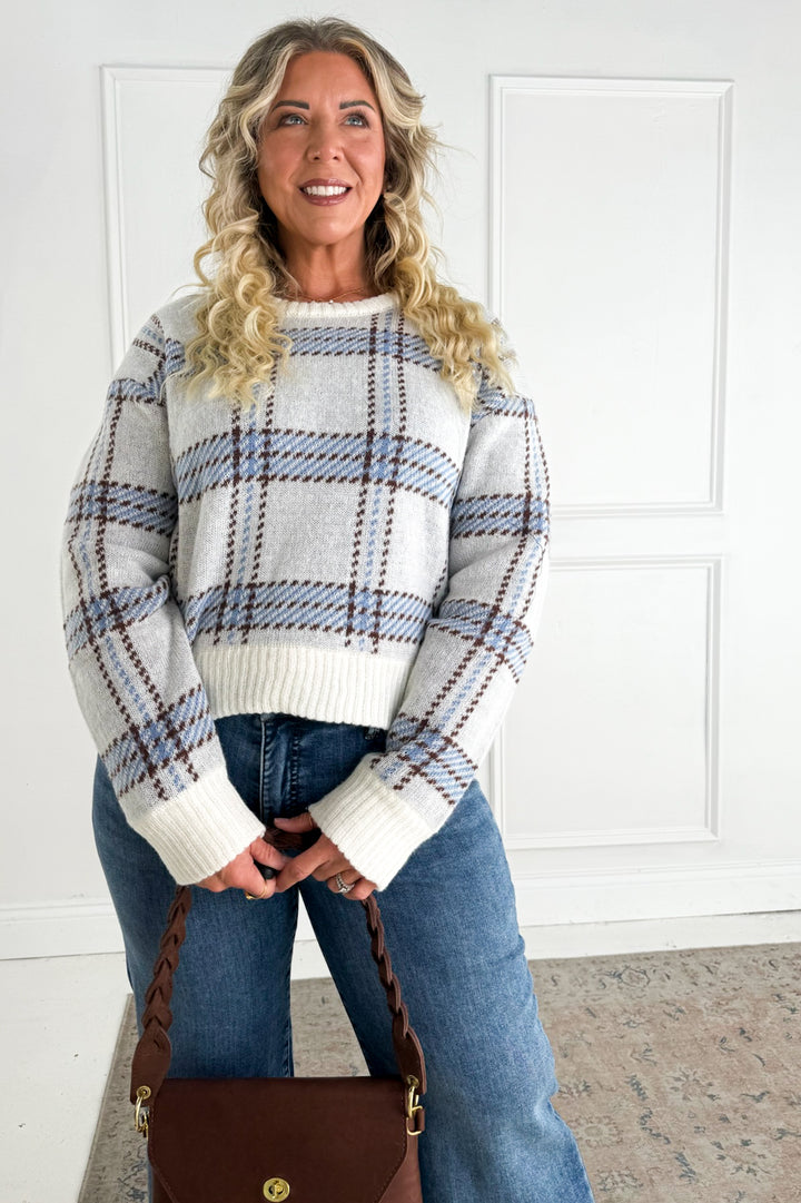 Z Supply Junction Plaid Sweater