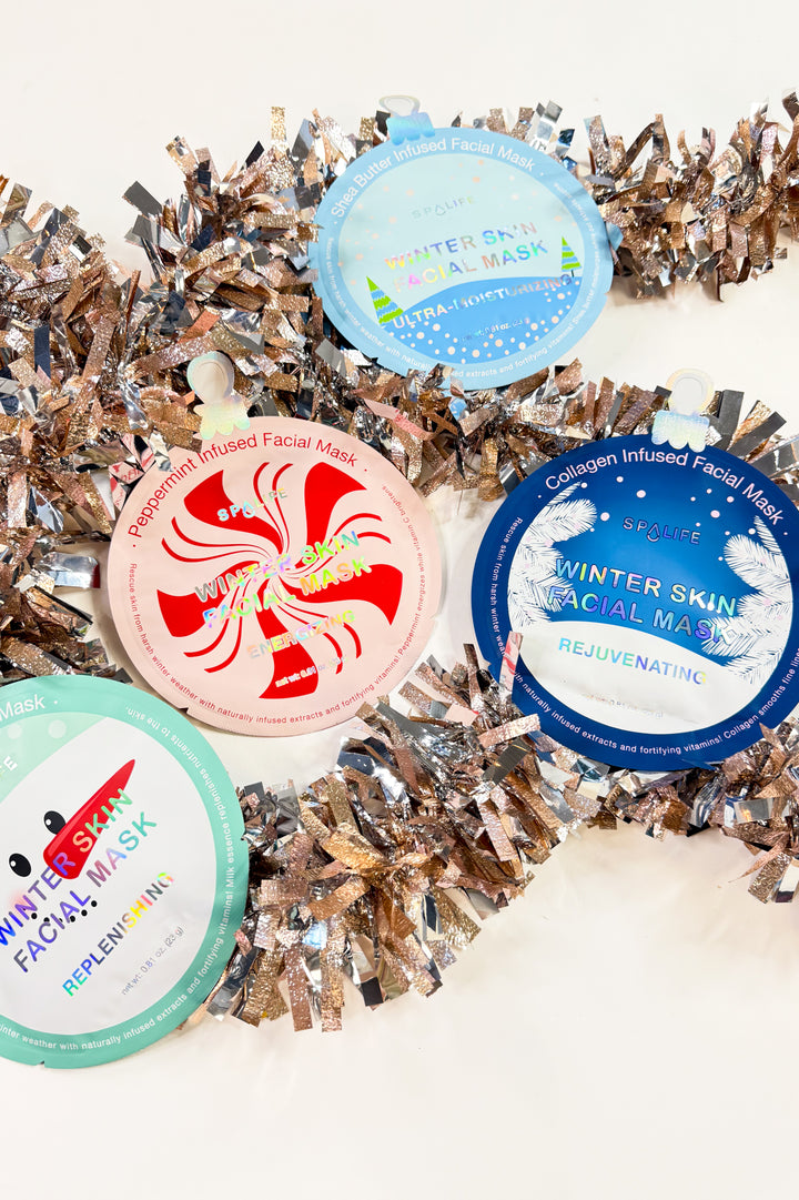 Christmas Holiday Winter Skin Soothing Facial Mask